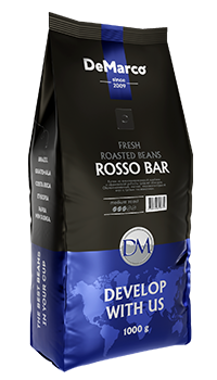 Кофе в зернах Fresh Roasted Beans "ROSSO BAR"
